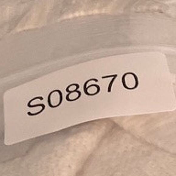 Ann Taylor LOFT Womens Sweater Cream Knit Crew Neck Long Sleeve 100% Cotton S - Picture 12 of 12